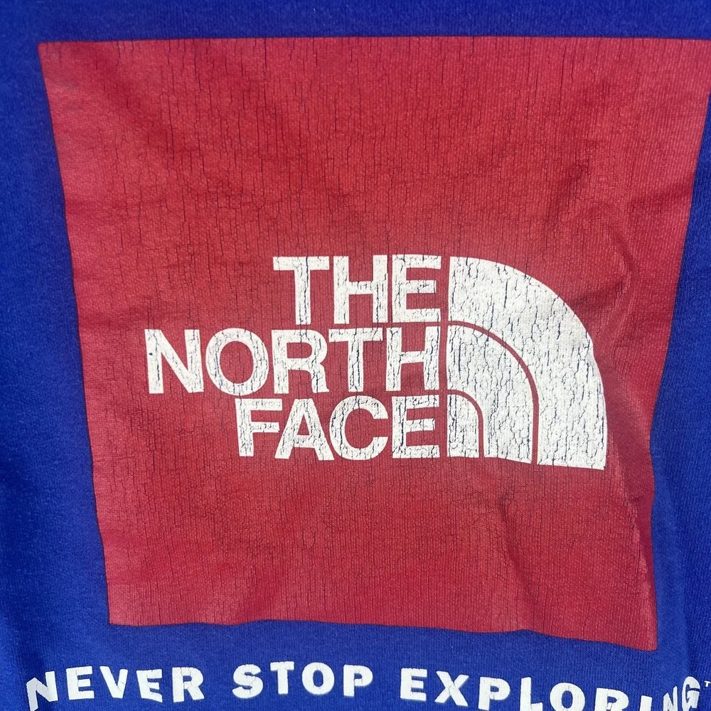The North Face Men's Blue Pullover Hoodie 